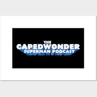 CapedWonder Podcast logo 3 Posters and Art